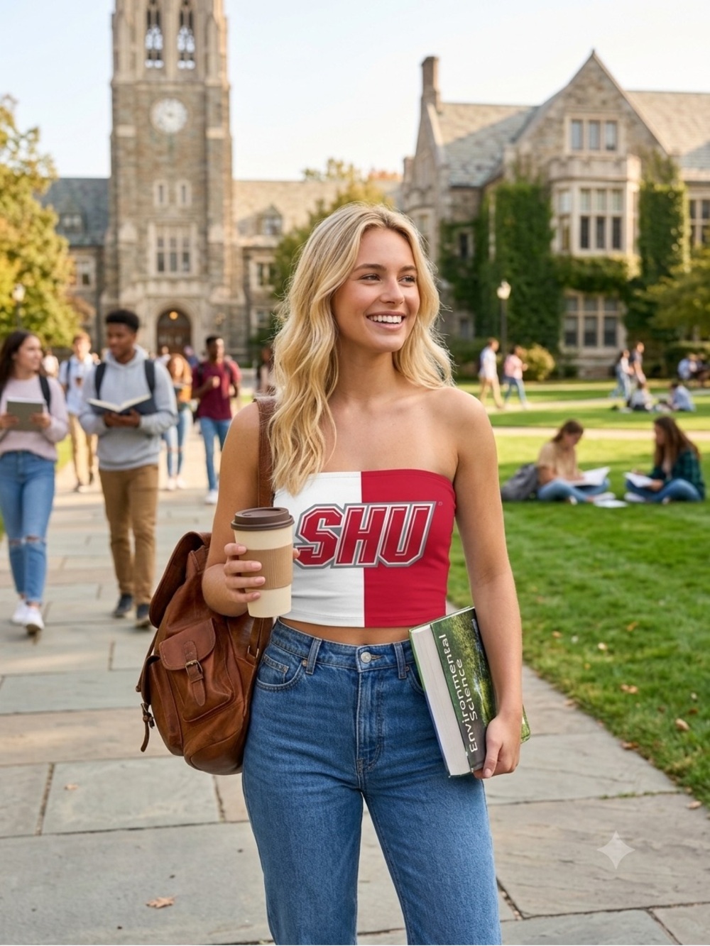 Sacred Heart University SHU Tube Top NNT